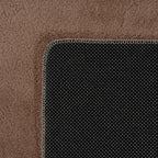 Amber 1400 mocca · Kuschelweicher Hochflor-Teppich