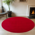 Amber 1400 rot · Kuschelweicher Hochflor-Teppich