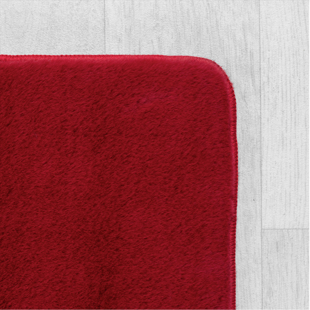 Amber 1400 rot · Kuschelweicher Hochflor-Teppich