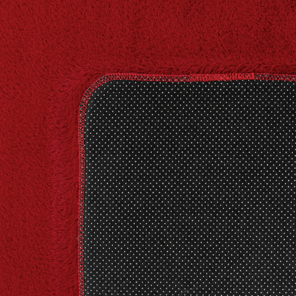 Amber 1400 rot · Kuschelweicher Hochflor-Teppich