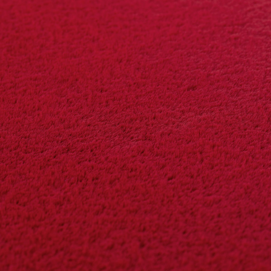 Amber 1400 rot · Kuschelweicher Hochflor-Teppich