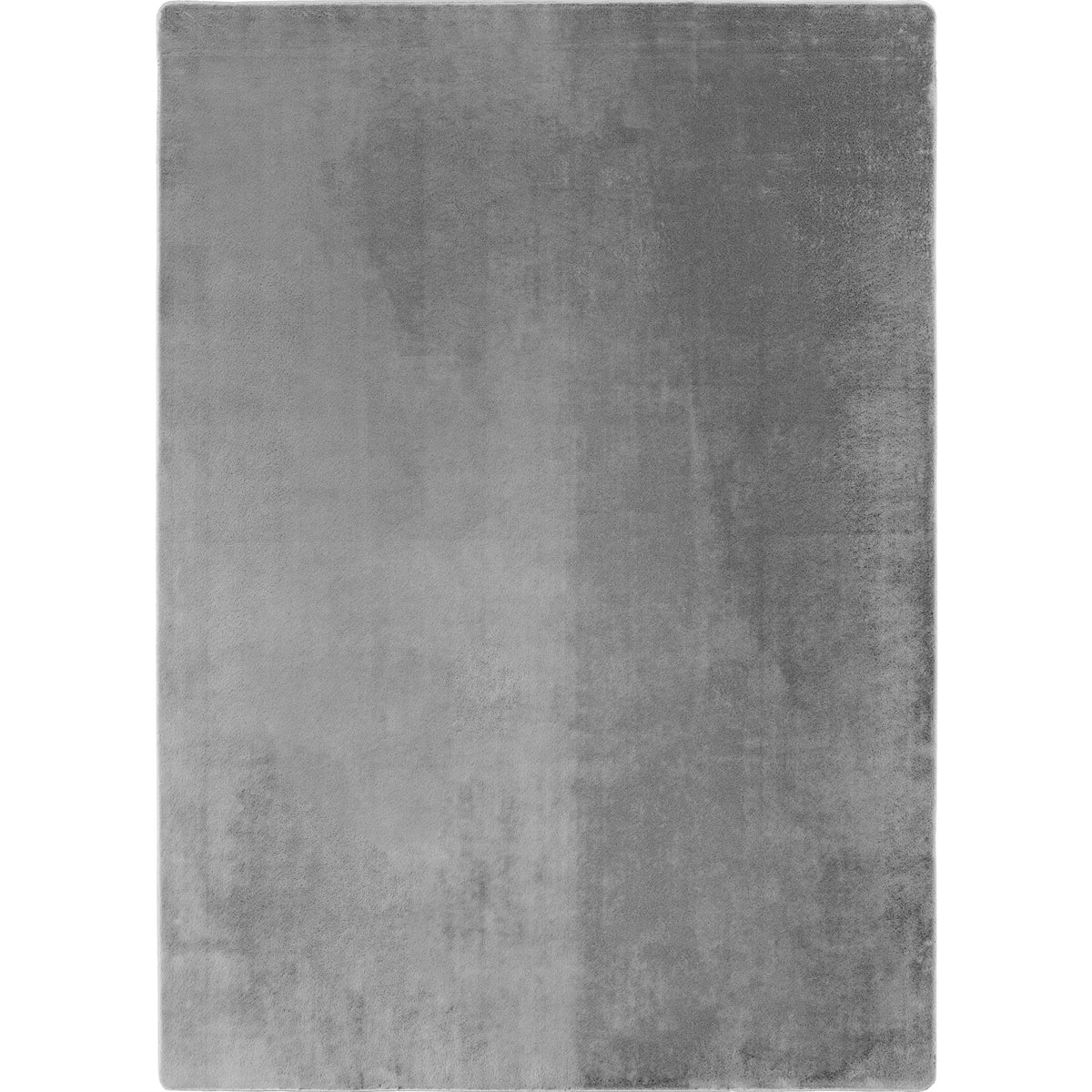Amber 1400 hellgrau · Kuschelweicher Hochflor-Teppich