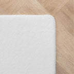 Amber 1400 weiß · Kuschelweicher Hochflor-Teppich