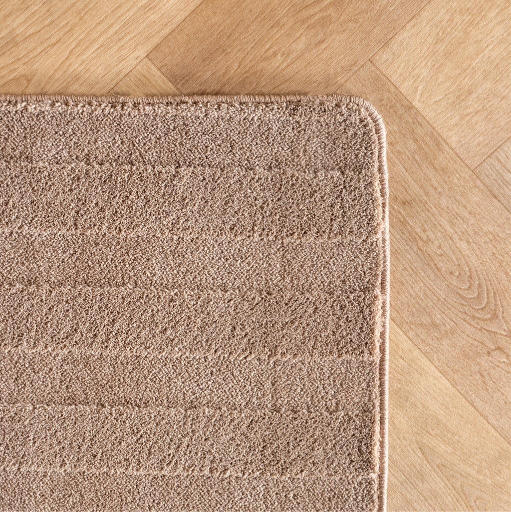 Pia 1611 beige · Moderner Teppich mit Bogenmuster