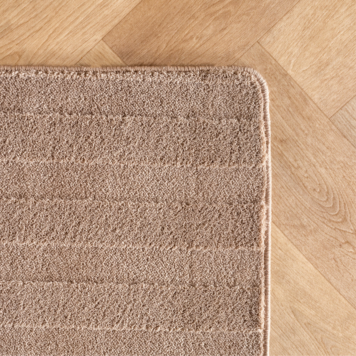 Pia 1611 beige · Moderner Teppich mit Bogenmuster