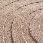 Pia 1611 beige · Moderner Teppich mit Bogenmuster
