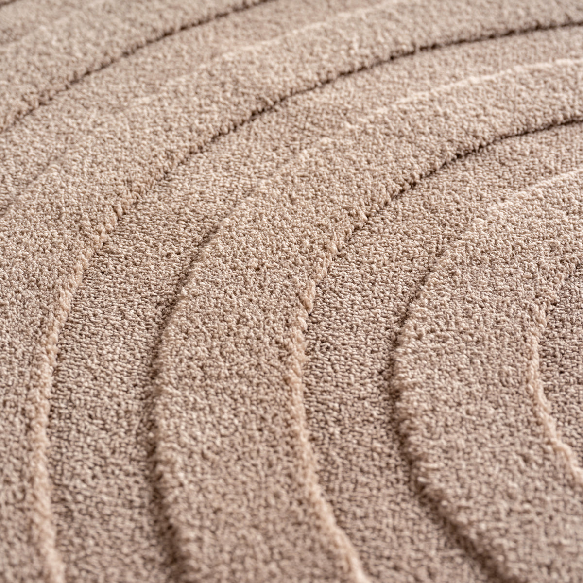 Pia 1611 beige · Moderner Teppich mit Bogenmuster