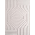 Pia 1611 creme · Moderner Teppich mit Bogenmuster