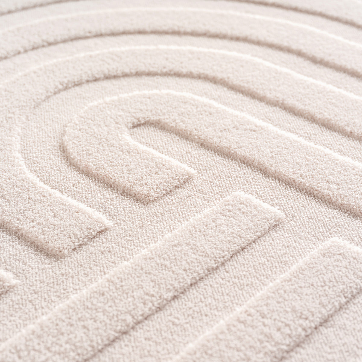 Pia 1611 creme · Moderner Teppich mit Bogenmuster