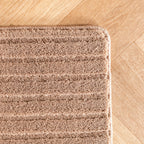 Pia 1612 beige · Moderner Teppich mit geschwungenem Linienmuster