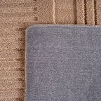 Pia 1612 beige · Moderner Teppich mit geschwungenem Linienmuster