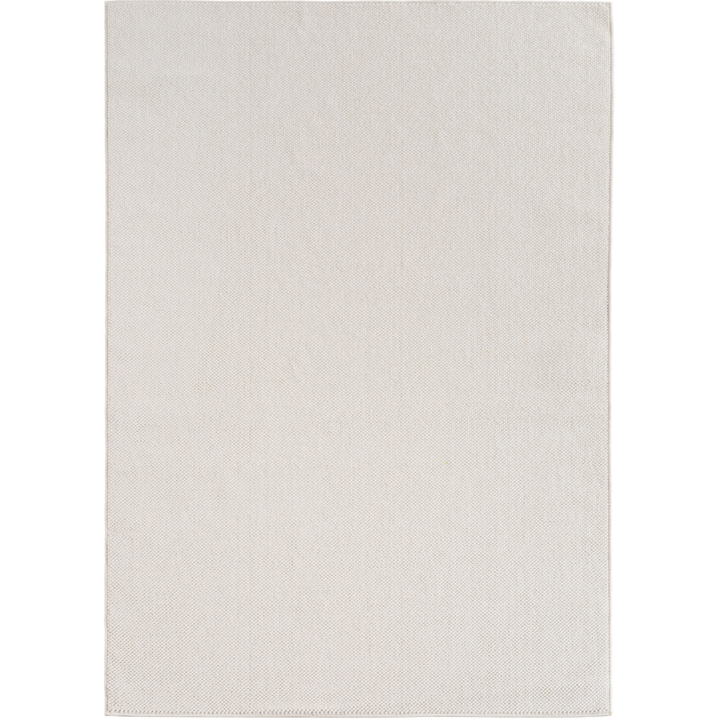 Hira 2200 creme · Moderner geflochtener Weichflor Teppich