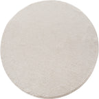 Hira 2200 creme · Moderner geflochtener Weichflor Teppich