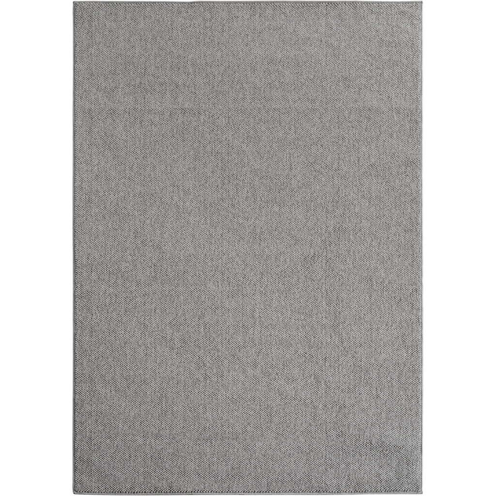 Hira 2200 grau · Moderner geflochtener Weichflor Teppich