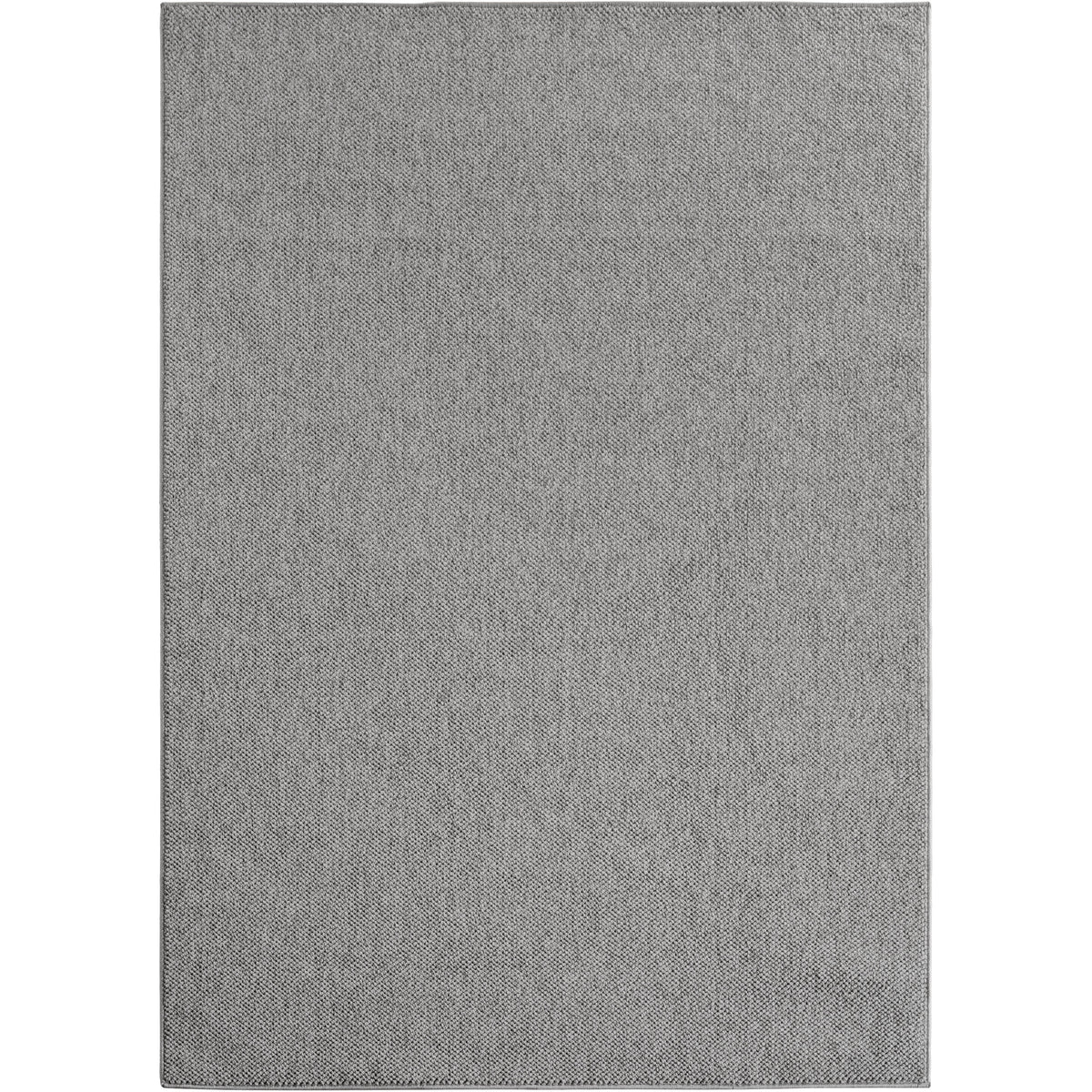 Hira 2200 grau · Moderner geflochtener Weichflor Teppich