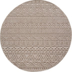 Hira 2202 beige · Moderner Boho-Stil Optik Teppich