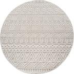 Hira 2202 creme · Moderner Boho-Stil Optik Teppich