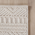 Hira 2202 creme · Moderner Boho-Stil Optik Teppich