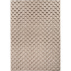 Hira 2203 beige · Moderner Strukturteppich mit geometrischem 3D-Rautenmuster