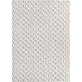Hira 2203 creme · Moderner Strukturteppich mit geometrischem 3D-Rautenmuster