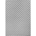 Hira 2203 grau · Moderner Strukturteppich mit geometrischem 3D-Rautenmuster