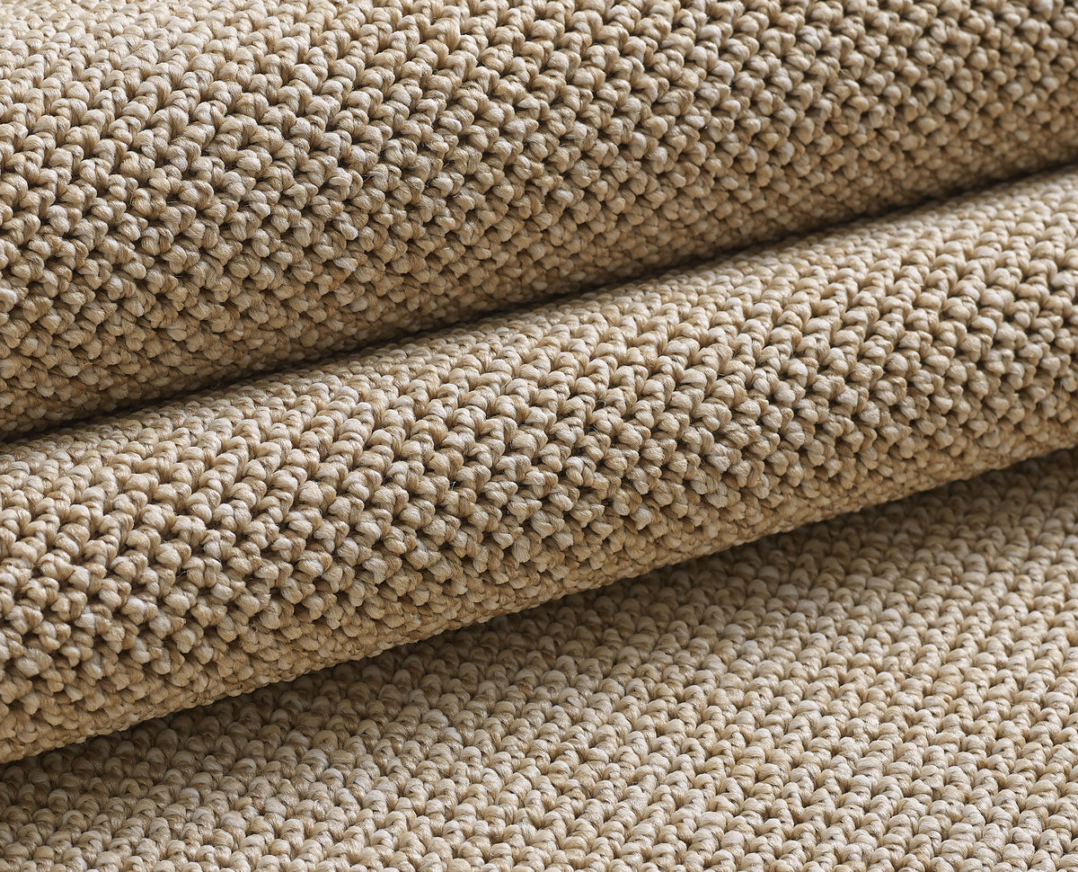 Lena 4300 beige · geflochtener weichflor Teppich
