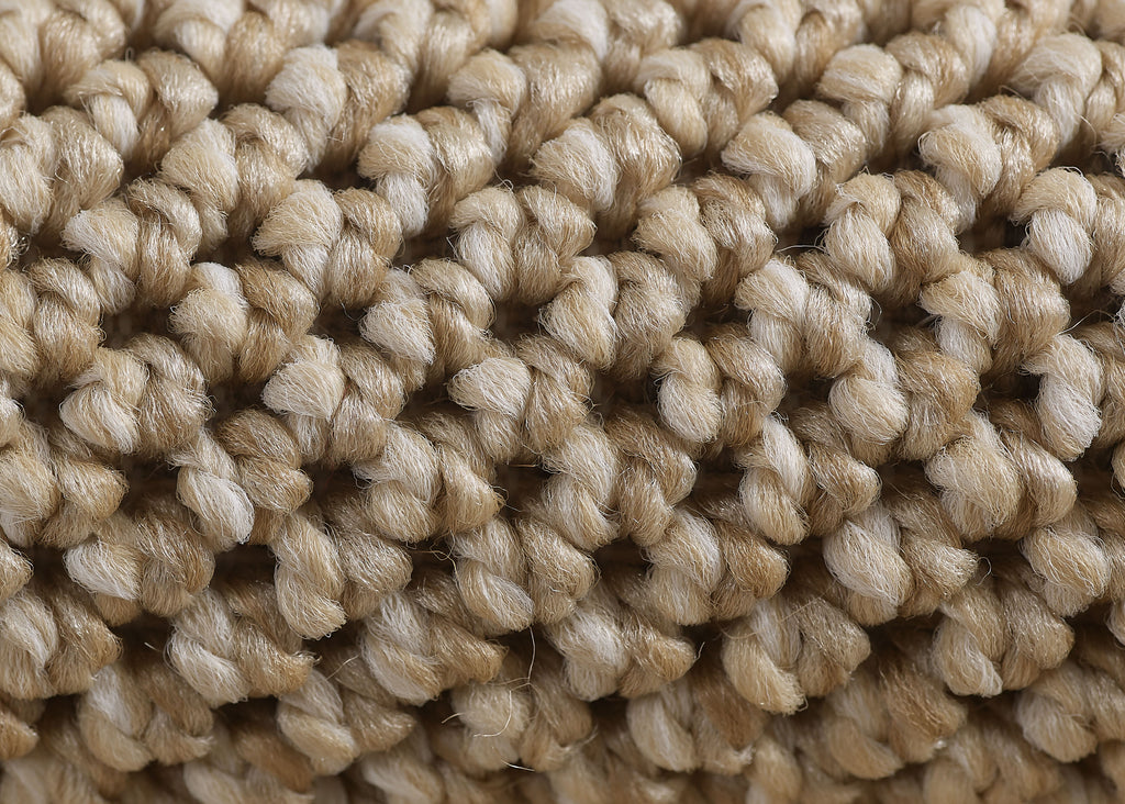 Lena 4300 beige · geflochtener weichflor Teppich