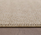 Lena 4300 beige · geflochtener weichflor Teppich