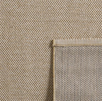 Lena 4300 beige · geflochtener weichflor Teppich