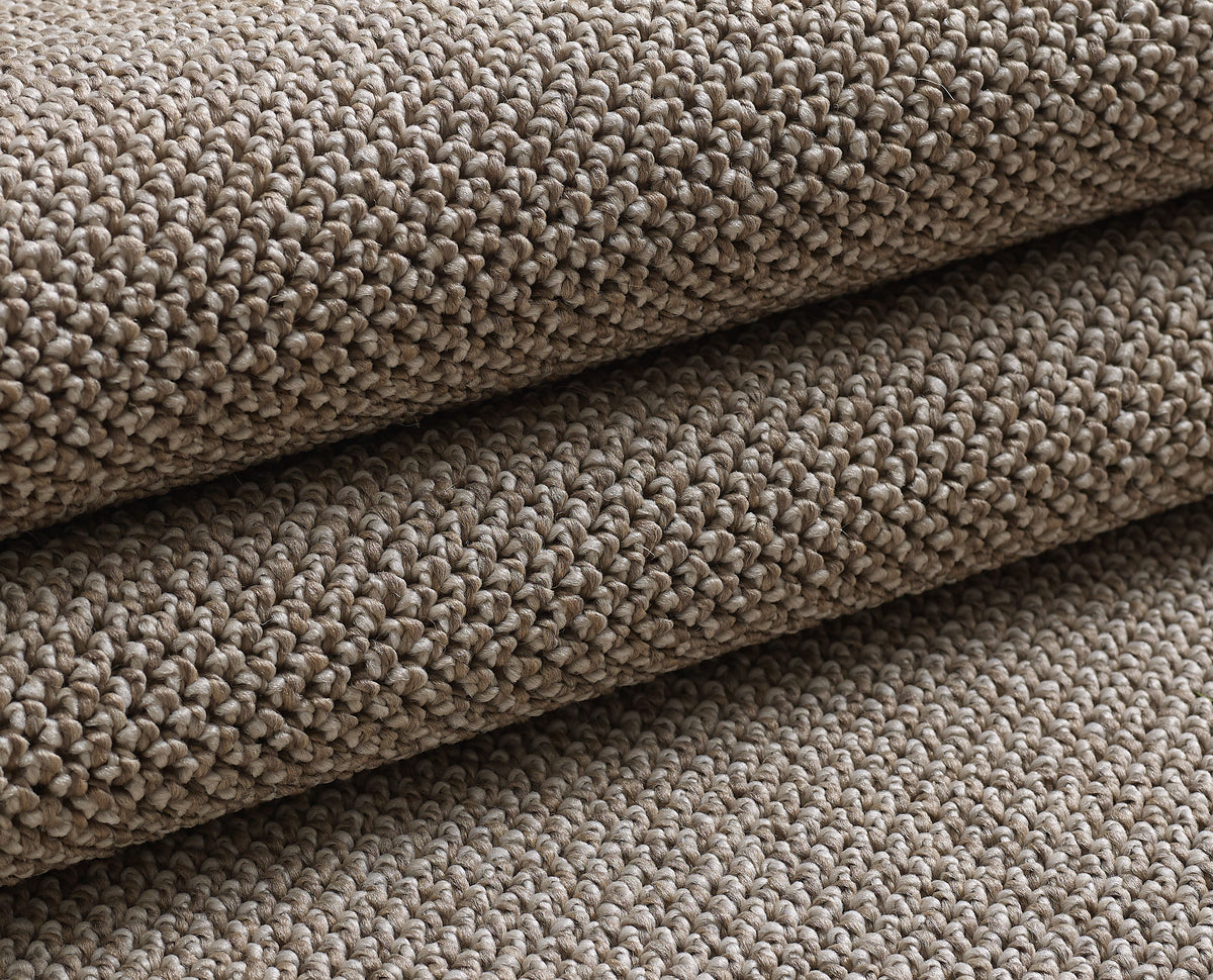 Lena 4300 braun · geflochtener weichflor Teppich