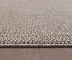 Lena 4300 braun · geflochtener weichflor Teppich