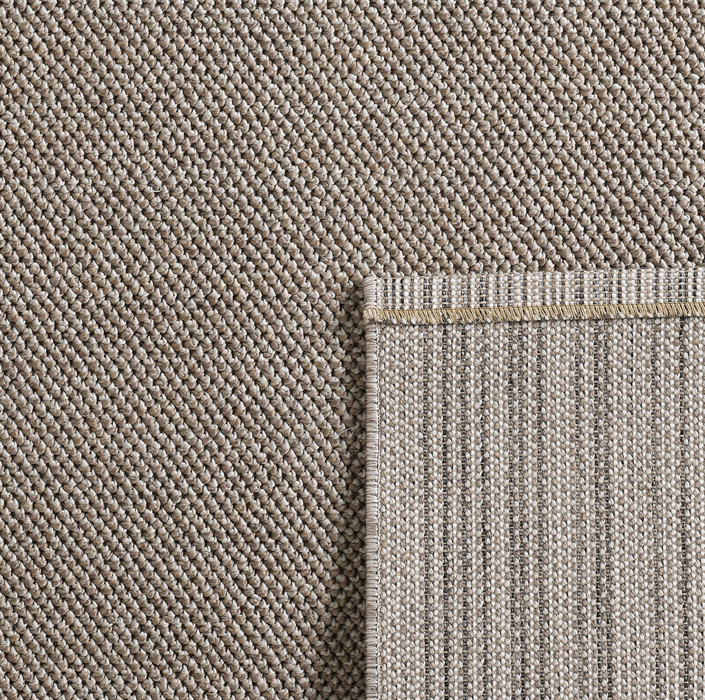 Lena 4300 braun · geflochtener weichflor Teppich