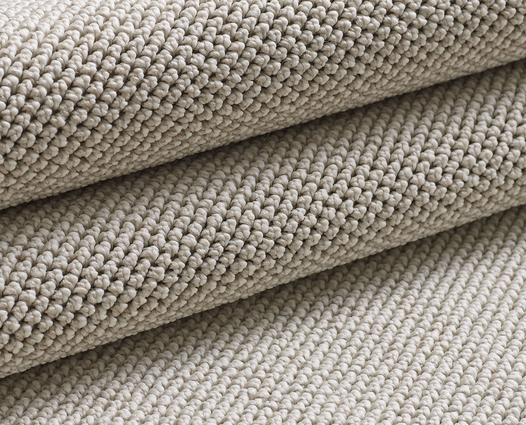Lena 4300 creme · geflochtener weichflor Teppich