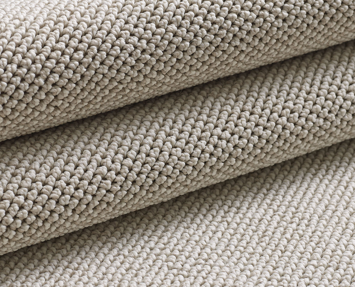 Lena 4300 creme · geflochtener weichflor Teppich
