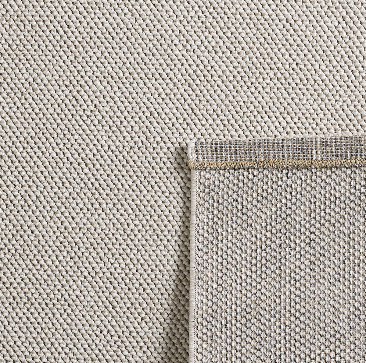 Lena 4300 creme · geflochtener weichflor Teppich
