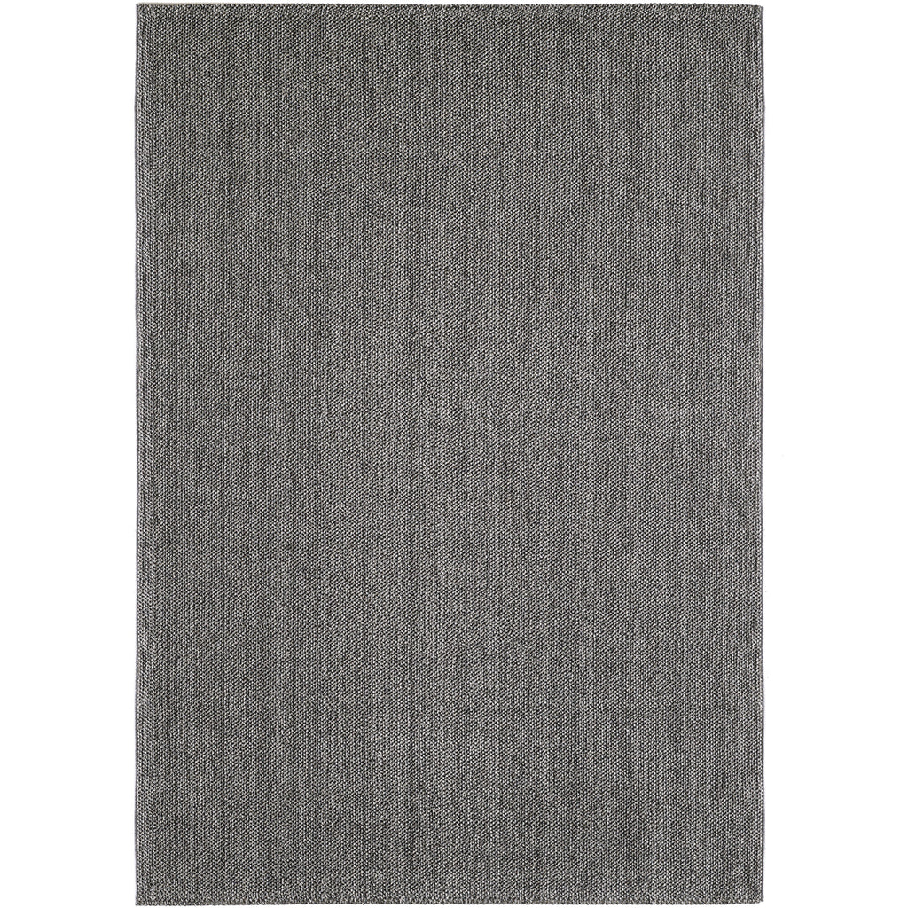 Lena 4300 grau · geflochtener weichflor Teppich