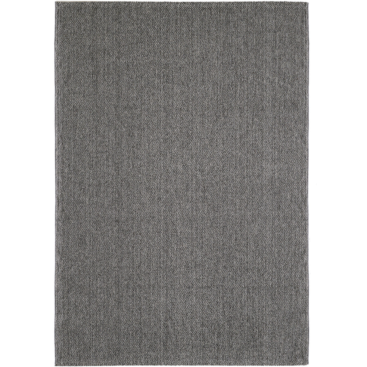 Lena 4300 grau · geflochtener weichflor Teppich