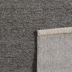 Lena 4300 grau · geflochtener weichflor Teppich