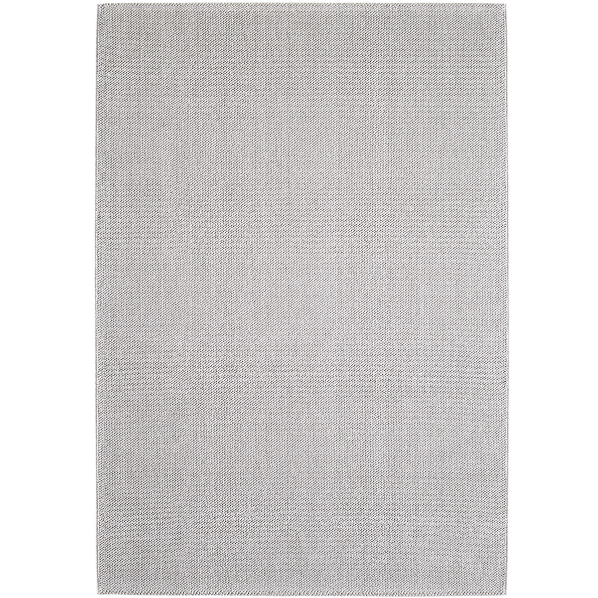 Lena 4300 hellgrau · geflochtener weichflor Teppich