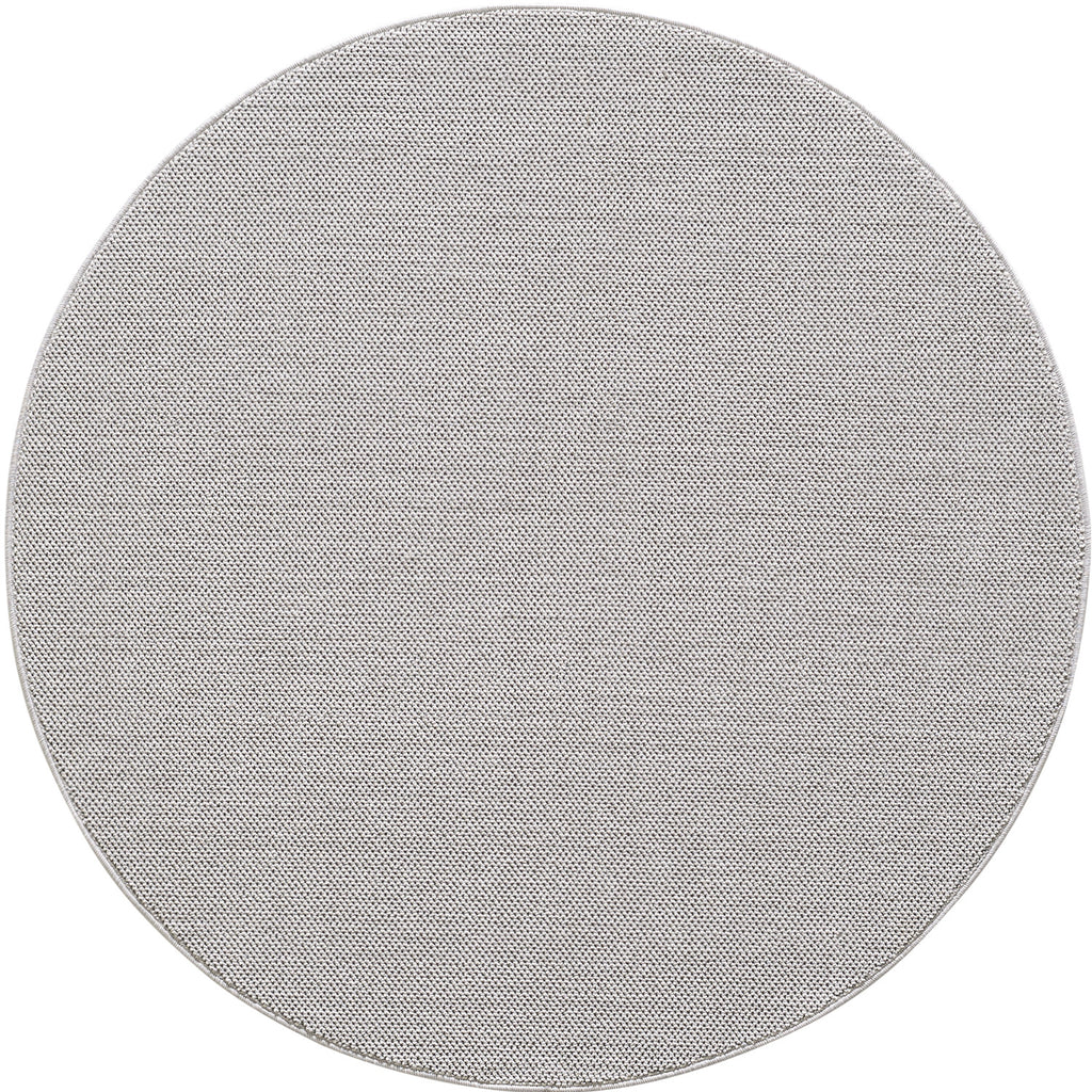 Lena 4300 hellgrau · geflochtener weichflor Teppich