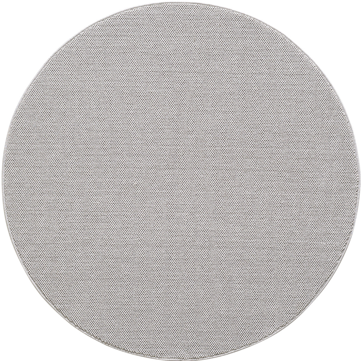 Lena 4300 hellgrau · geflochtener weichflor Teppich