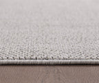 Lena 4300 hellgrau · geflochtener weichflor Teppich