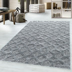 Palmira 4702 grau · Moderner Teppich mit Ethno-Muster