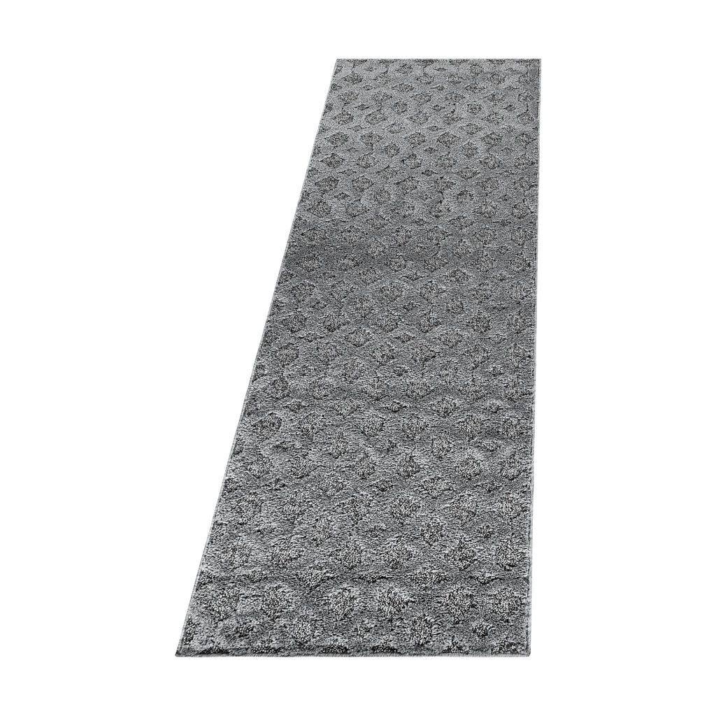 Palmira 4702 grau · Moderner Teppich mit Ethno-Muster