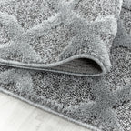 Palmira 4702 grau · Moderner Teppich mit Ethno-Muster