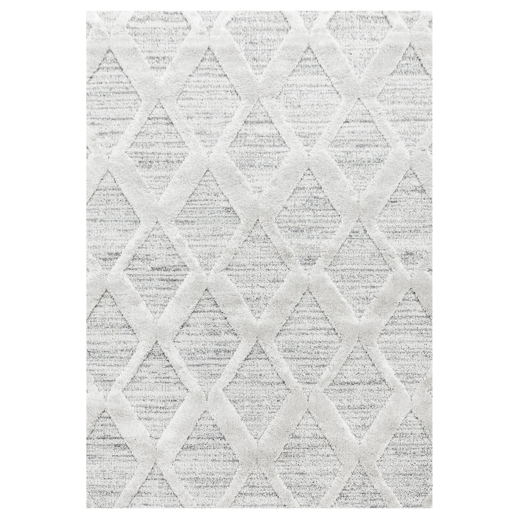 Palmira 4703 grau · Moderner Teppich mit Ethno-Muster