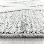 Palmira 4703 grau · Moderner Teppich mit Ethno-Muster