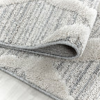 Palmira 4703 grau · Moderner Teppich mit Ethno-Muster