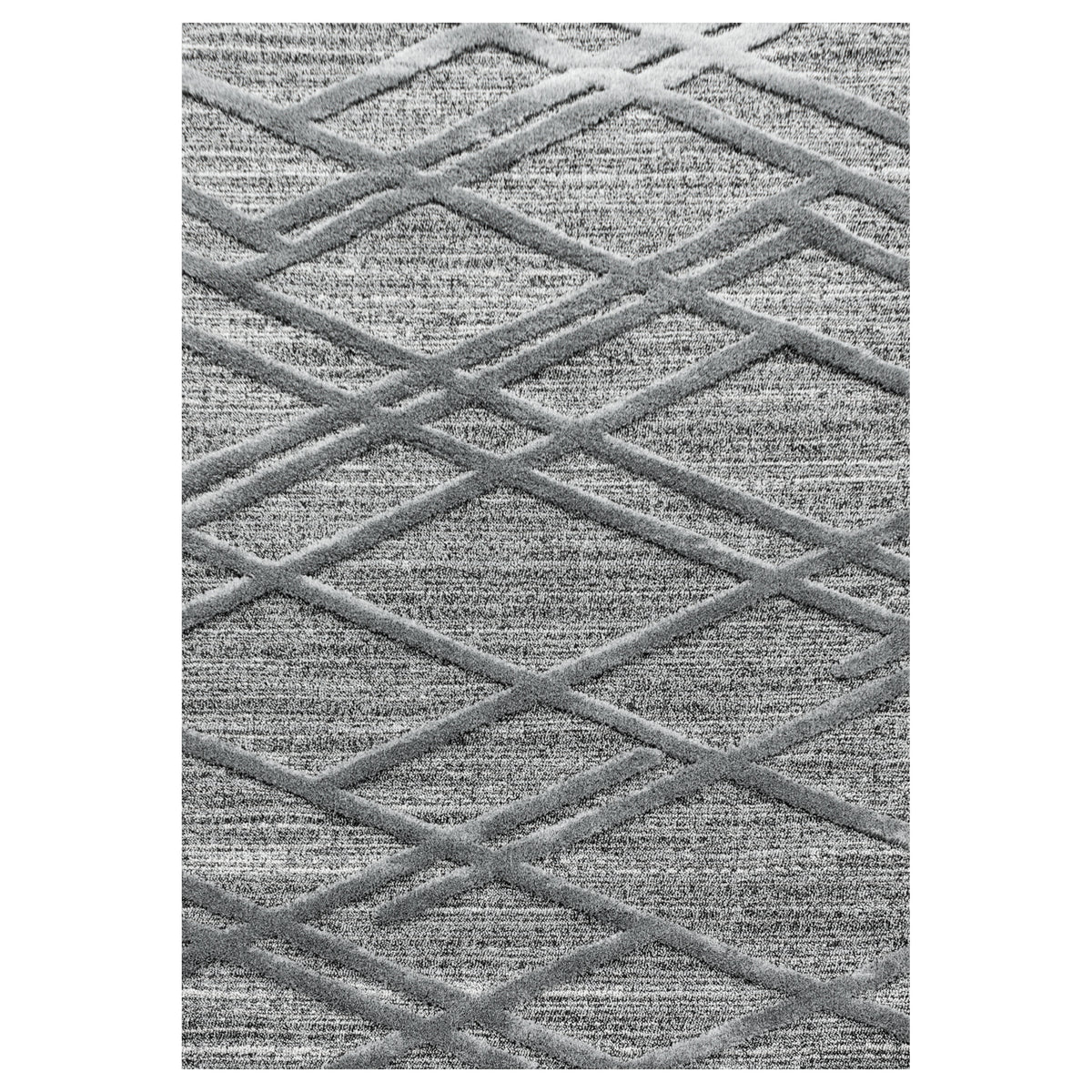 Palmira 4706 grau · Moderner Teppich mit Ethno-Muster
