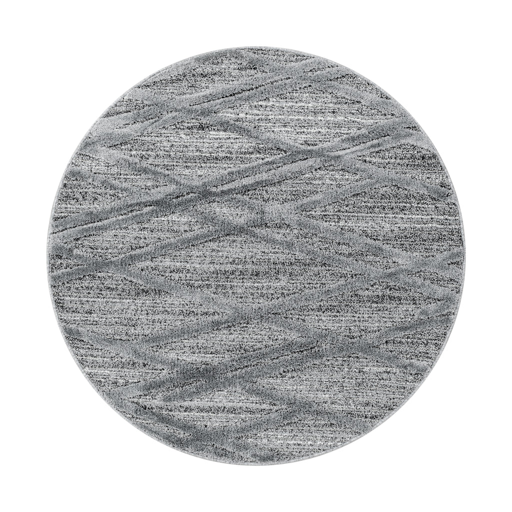 Palmira 4706 grau · Moderner Teppich mit Ethno-Muster